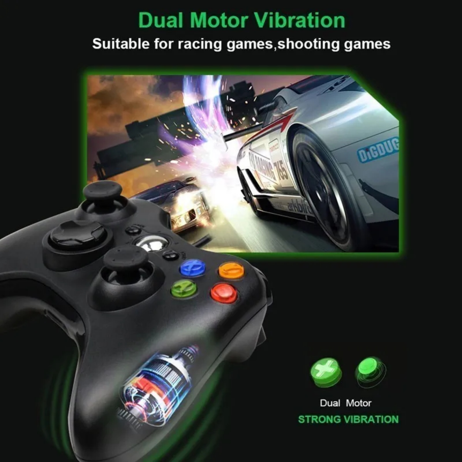 GAMROMBO Game Controller For X - Pc Gaming Windows 7 reseña y precio