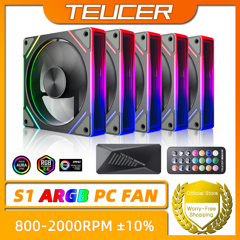 TEUCER Prism S1 ARGB 120mm (12 - Pc Gaming Liquid Cooling reseña y precio