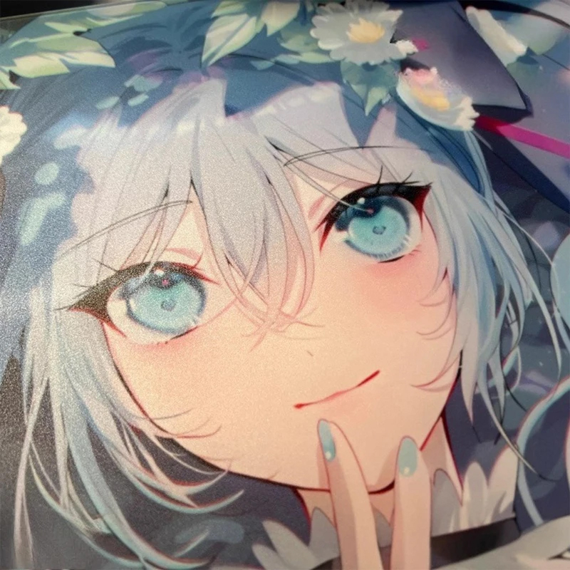 Japanese Kawaii Anime Blue Gir - Fps Gaming Mouse reseña y precio