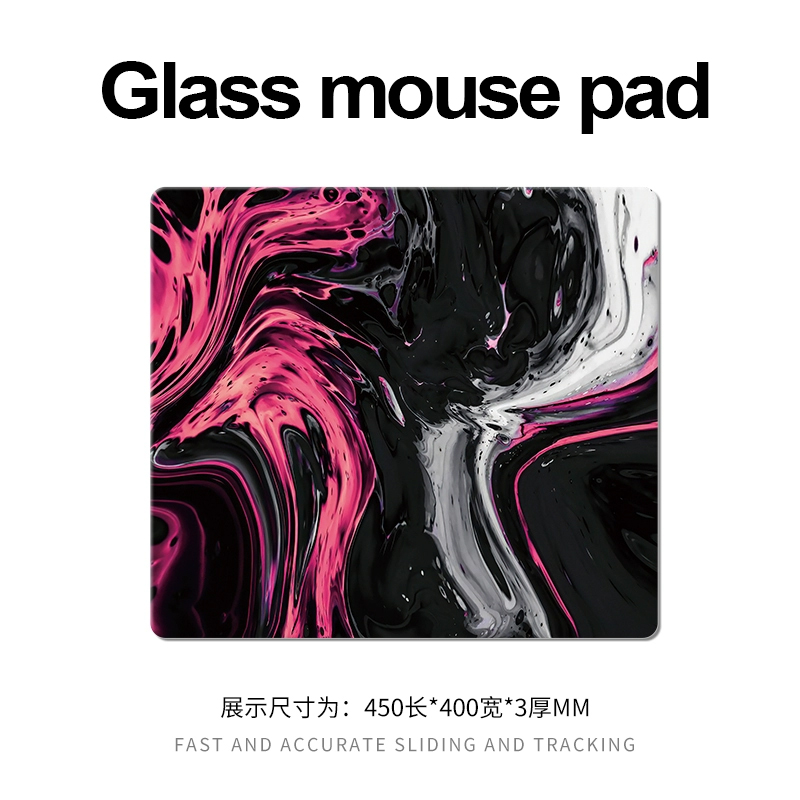 Artistic Line Art Glass Mouse  - Fps Gaming Mouse reseña y precio