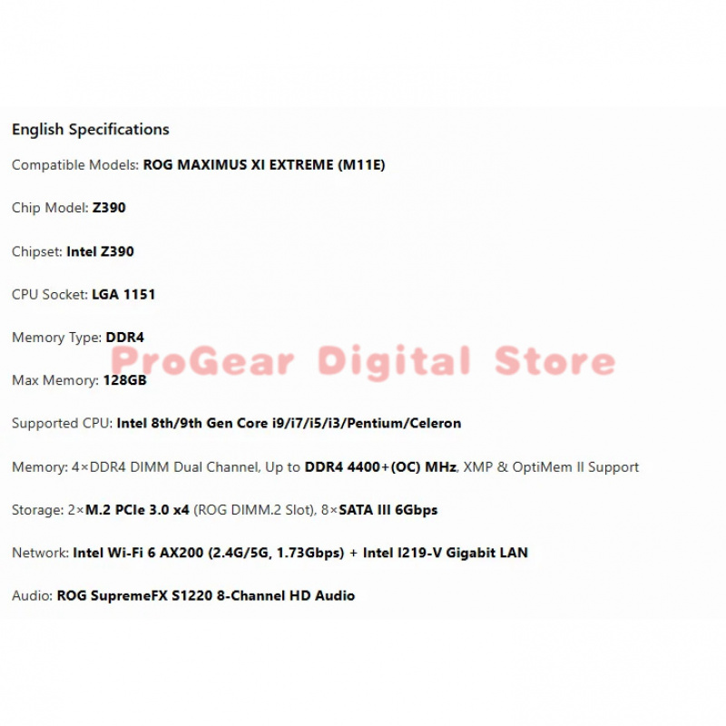 for Asus ROG MAXIMUS XI EXTREM - Pc Gaming Asus Rog reseña y precio