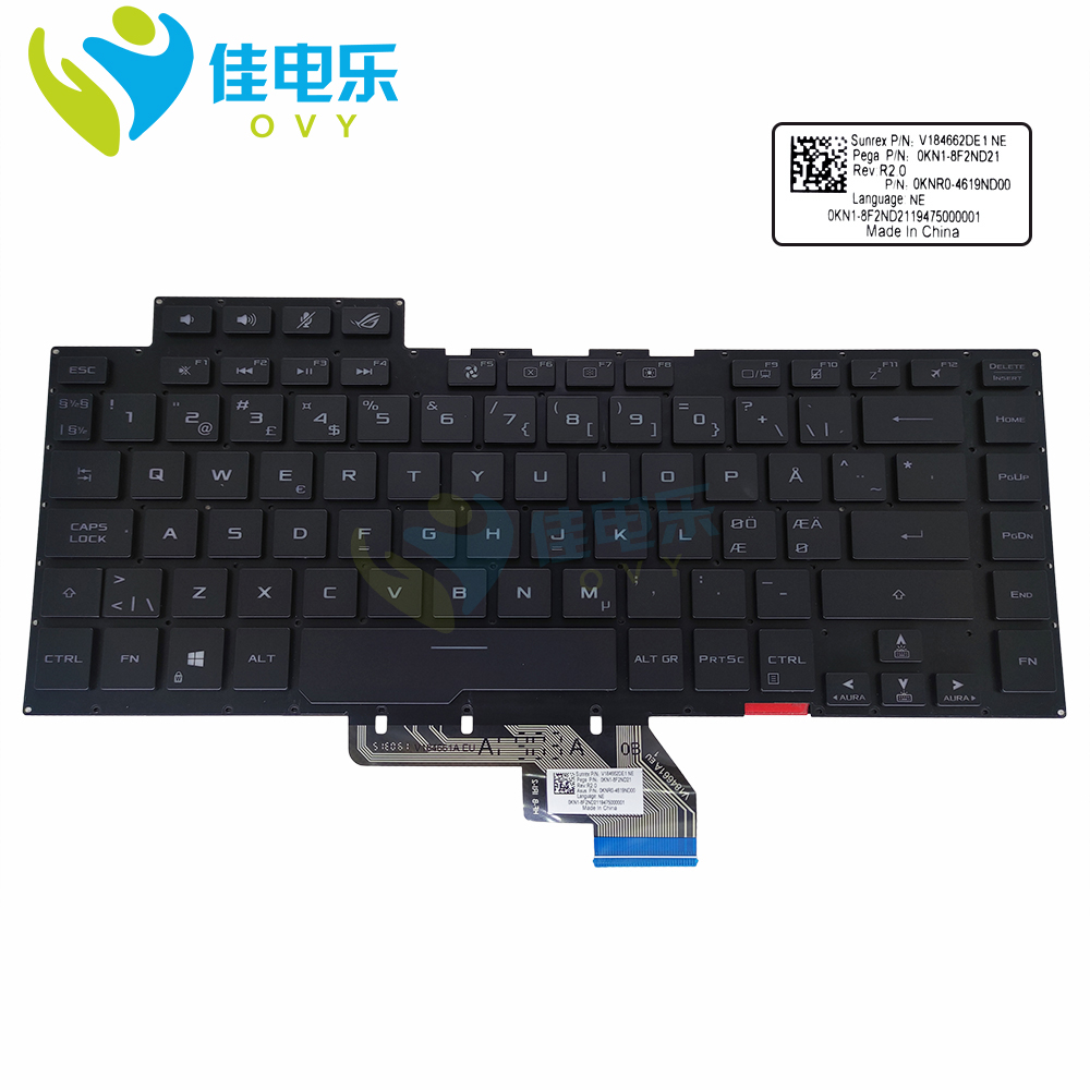 NE Norway RGB notebook keyboar - Pc Gaming Asus Rog reseña y precio