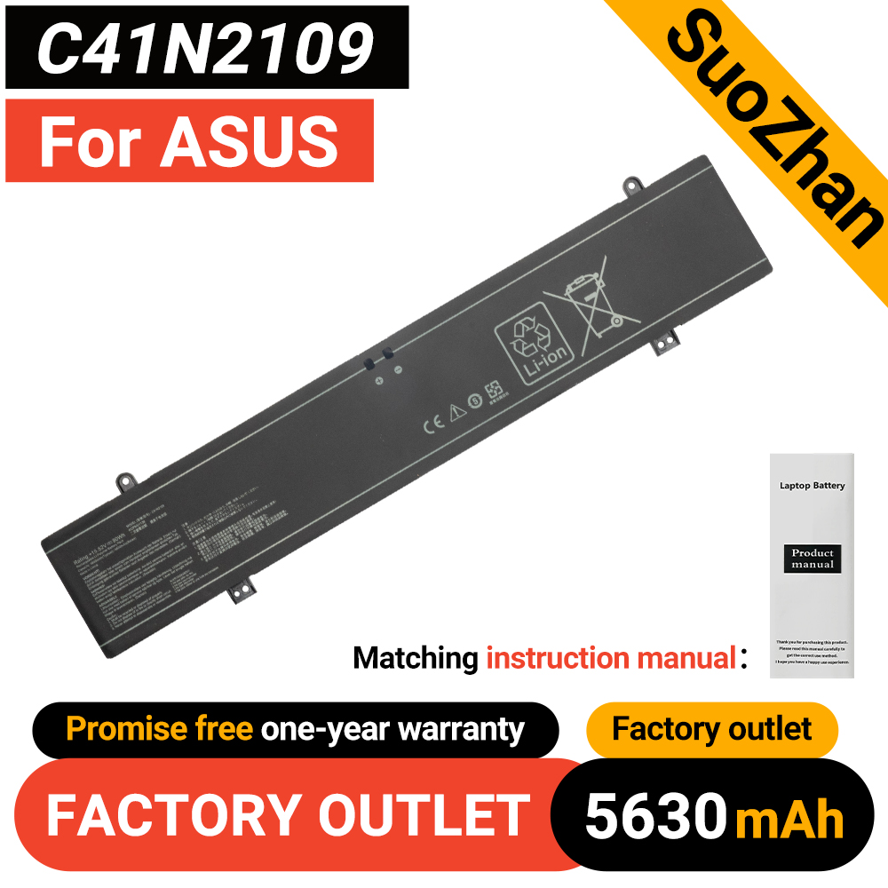 SUOZHAN 15.52V 90Wh C41N2109 L - Pc Gaming Asus Rog reseña y precio