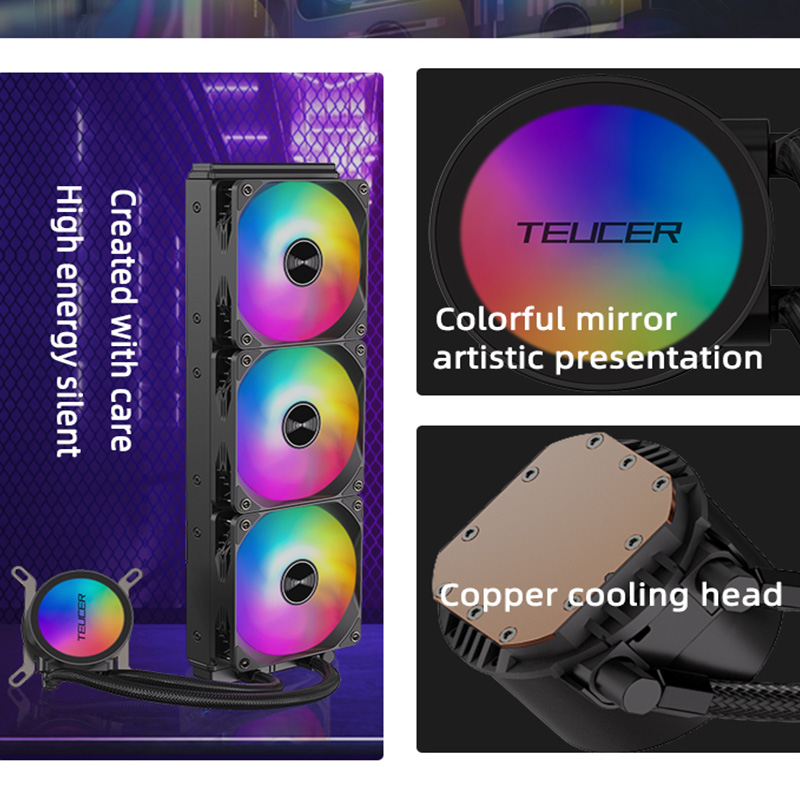 TEUCER AF-120 Water Cooler 12c - Pc Gaming Liquid Cooling reseña y precio