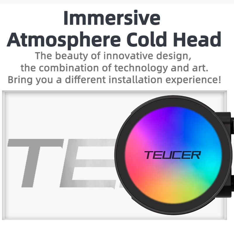 TEUCER AF-120 Water Cooler 12c - Pc Gaming Liquid Cooling reseña y precio