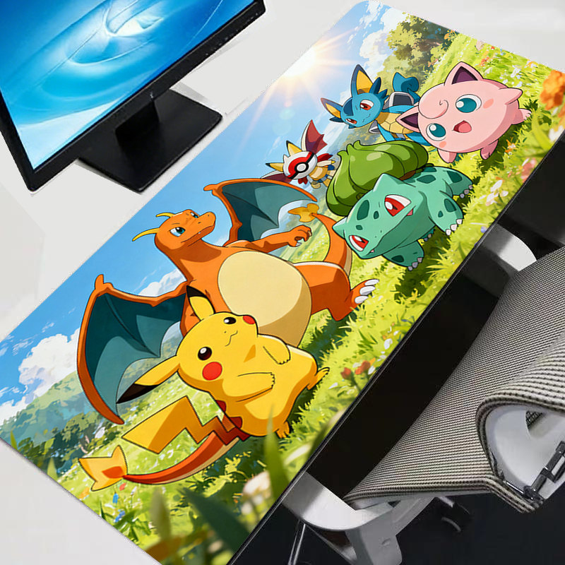 Mouse Pad Gamers Pokemon Pikac - Pc Gaming Games reseña y precio