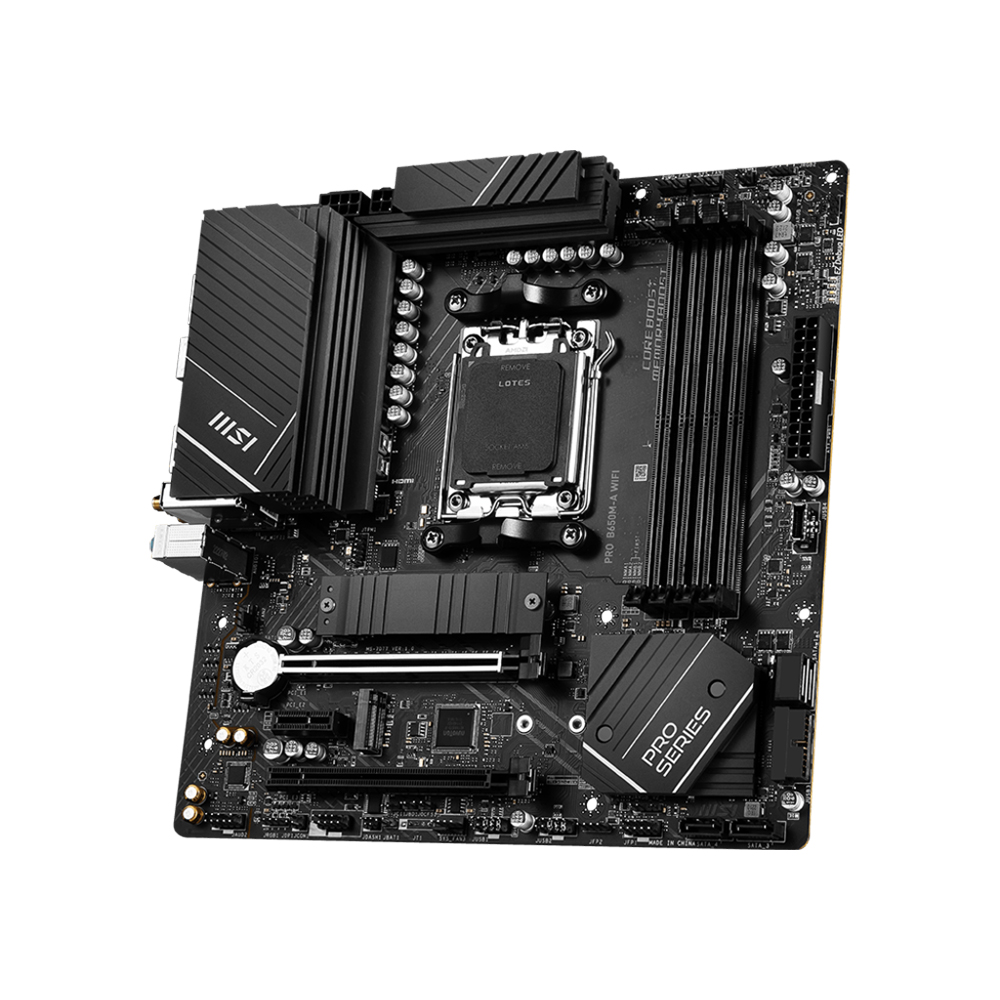 MSI PRO B650M-A WIFI Motherboa - Pc Gaming Core I5 reseña y precio