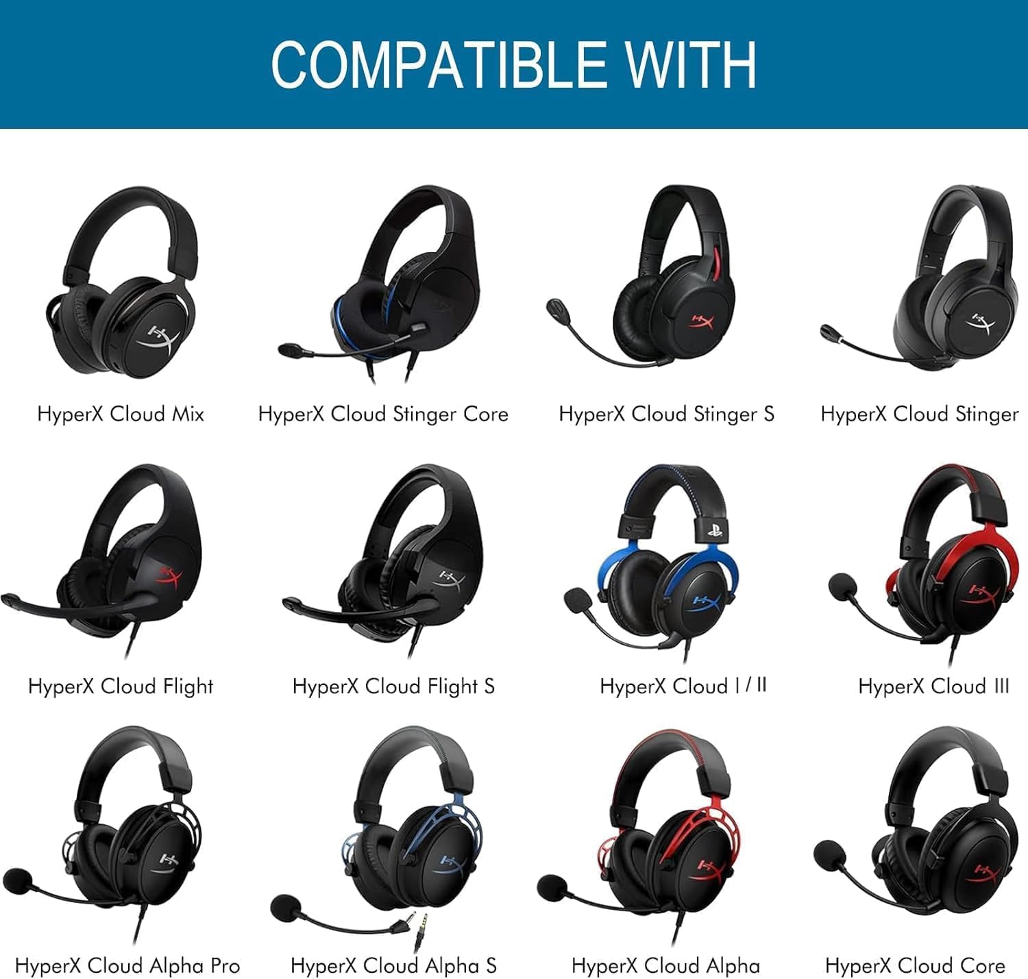 Earpads for HyperX Cloud 1/2/3 - Pc Gaming Cloud reseña y precio