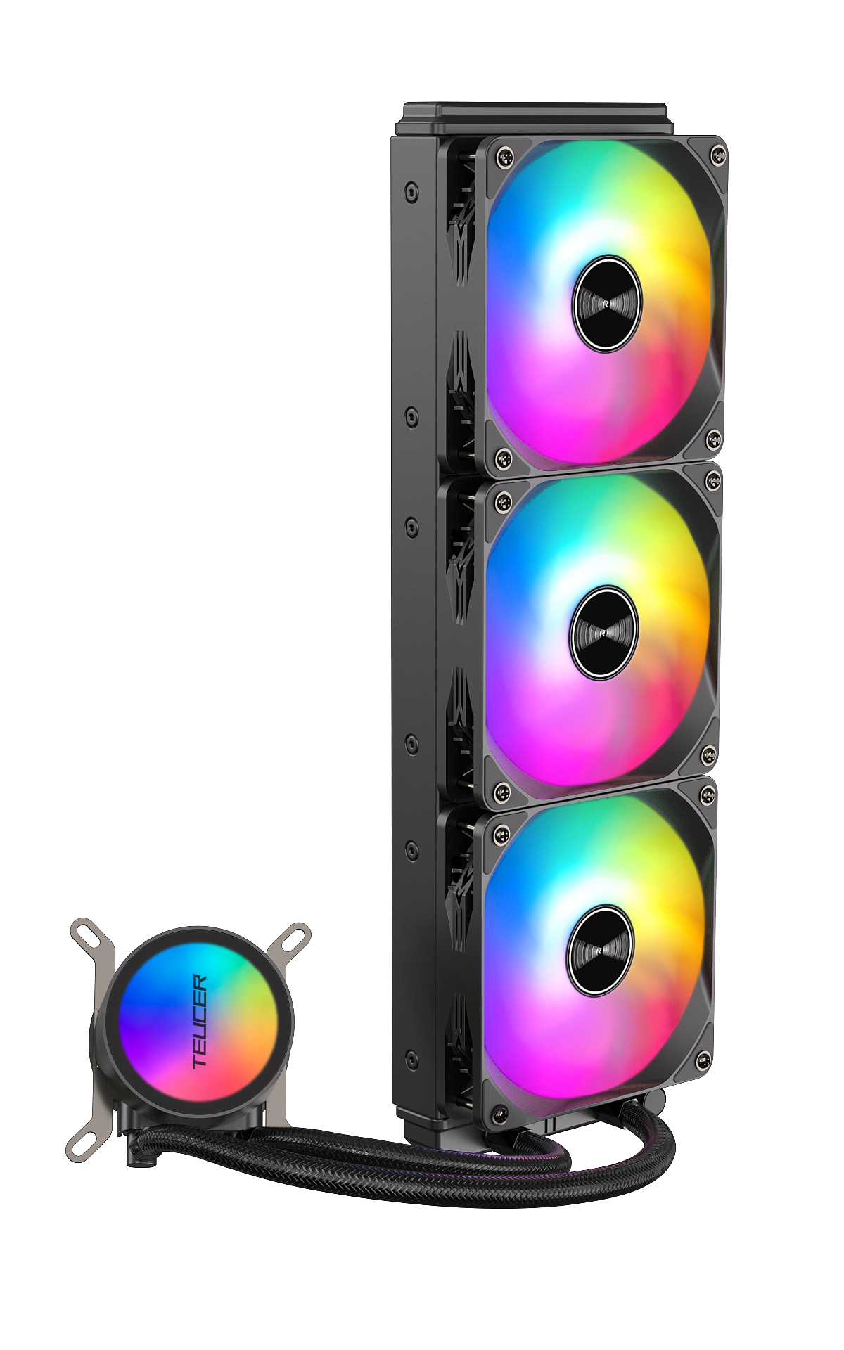 TEUCER RGB CPU Water Cooling C - Pc Gaming Liquid Cooling reseña y precio