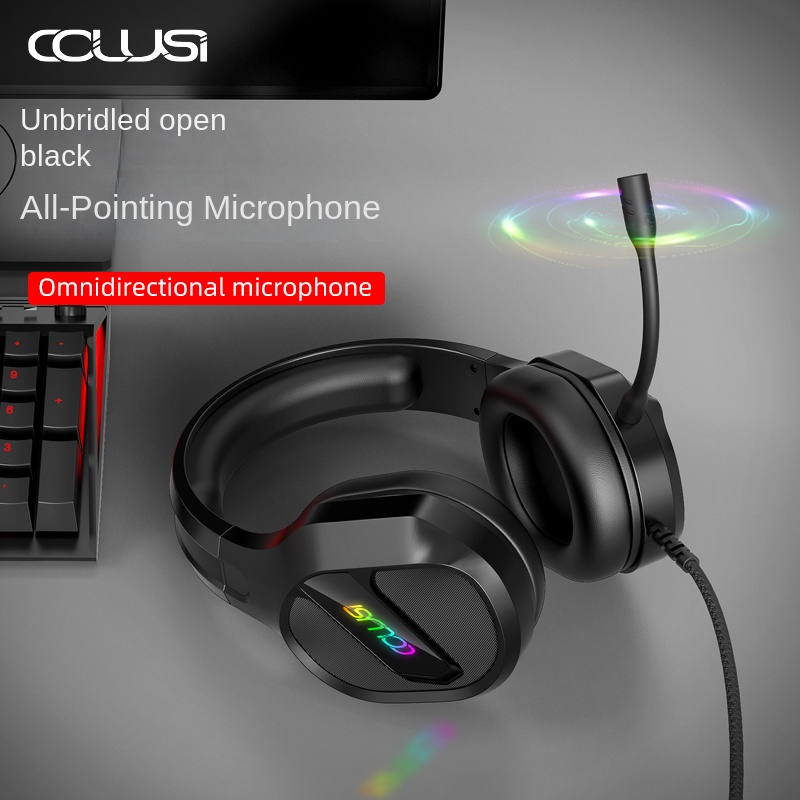 RGB Seven Color Light Effect C - Gaming Headset reseña y precio