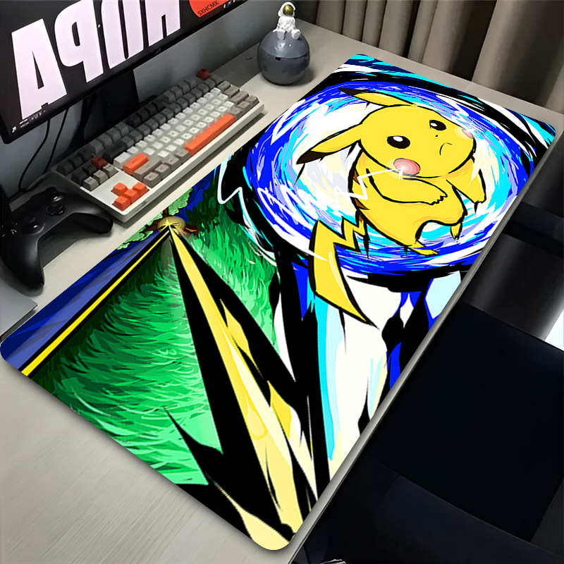 Mouse Pad P-pokemon Pikachu Co - Pc Gaming Custom reseña y precio